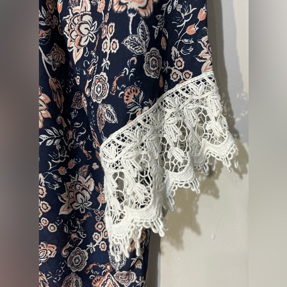 Womans Fashion Bohemian Long Sleeve Loose Cardigan Size M - Picture 2 of 4